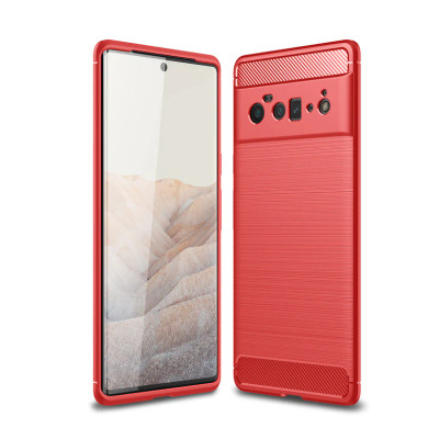 Google Pixel 6 Pro Carbon Fibre Case
Red
