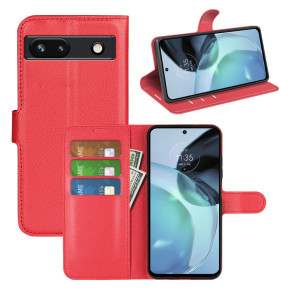 Google Pixel 7a PU Wallet Case