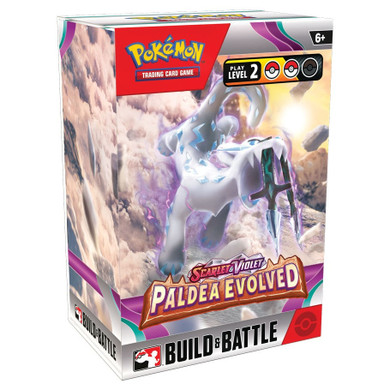 Pokemon TCG Scarlet & Violet 2 Paldea Evolved: Build & Battle Display 